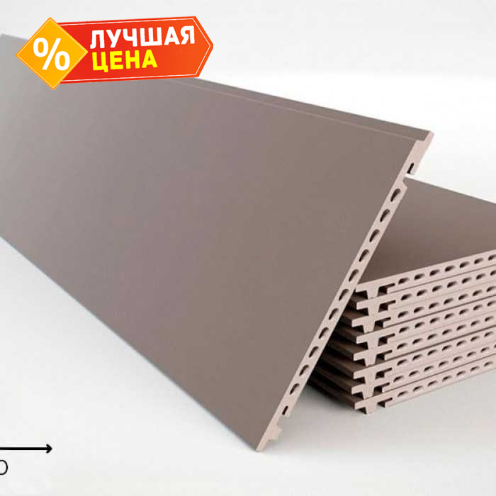 Керамогранитная плита FAVEKER GA16 для НФС, Gris, 800*355*18 мм