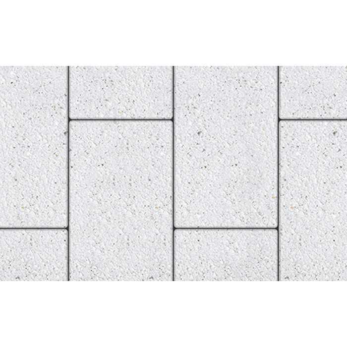 Плитка тротуарная Прямоугольник (Ла-Линия) Б.5.П.8 Стоунмикс белый 600x300x80 мм