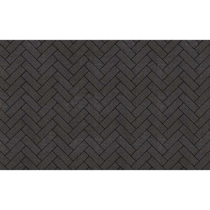 Плитка тротуарная Паркет Б.4.П.6 гладкий черный 180x60x60 мм